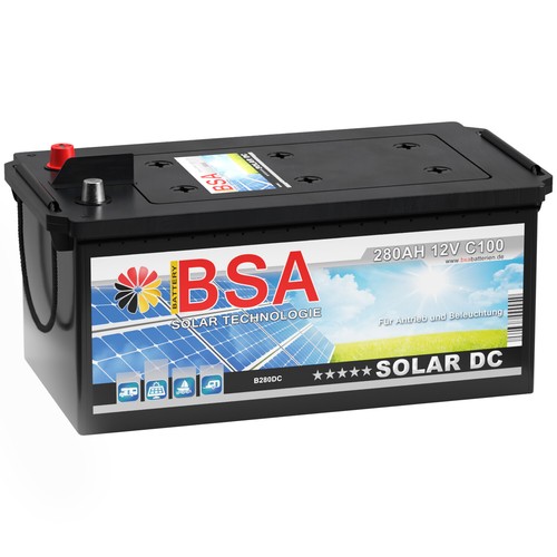 Bsa solarbatterie 280ah 12v - bsa,