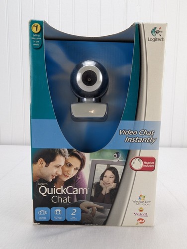 Logitech quickcam chat headset - chat,