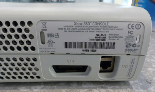 Xbox 360 konsole - 360, –