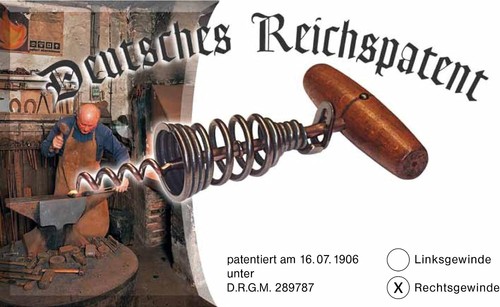 Federkorkenzieher deutsches - federkorkenzieher,