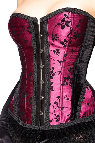 13831 corsage rot schwarz - 13831,