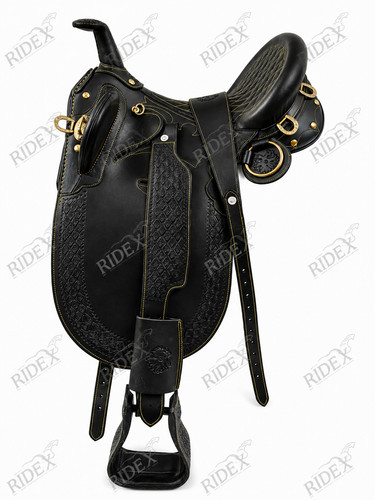 Schwarz leder australia stock - leder,