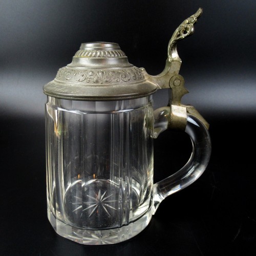 Uralter glas bierkrug - uralter,