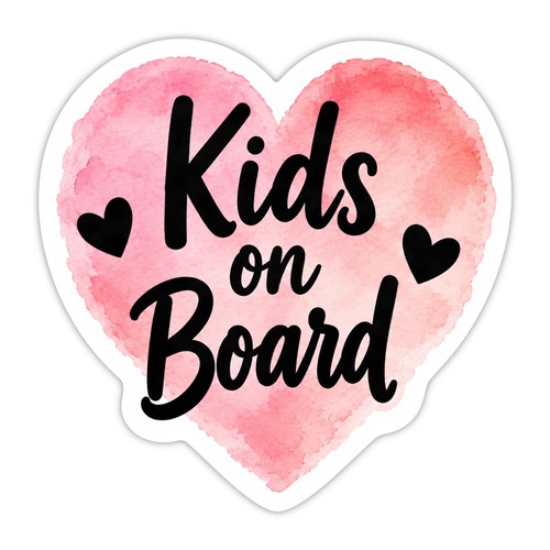 Kids board kinder im auto - board,