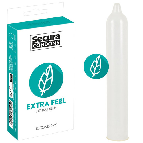 Secura condoms extra feel - extra,