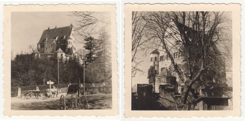 Altes foto 1937 - foto, schloss