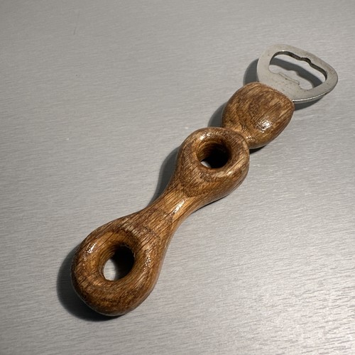 Flaschenöffner aus holz - aus,