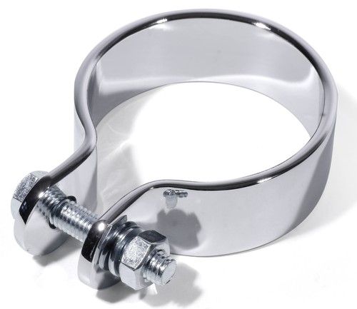 Auspuffklemme schelle chrom - auspuffklemme,
