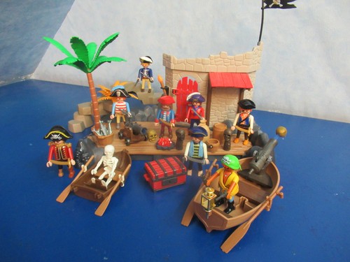 Pirateninsel boot kanone - boot,