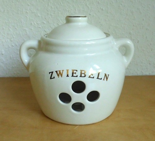 Kleiner keramik zwiebeltopf - keramik,