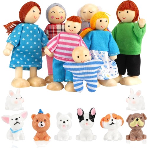 Puppenhaus puppen familie mit - familie,