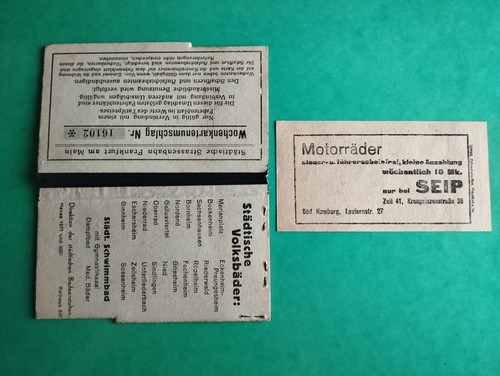 Alte berufswochenkarte - alte,