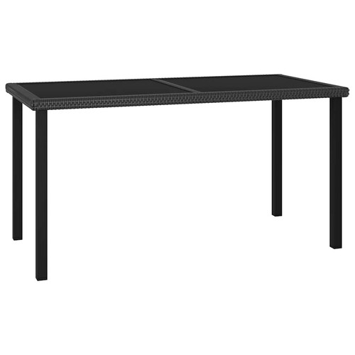 Gartentisch poly rattan - poly,