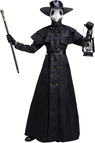 Pestdoktor halloween kostüm - pestdoktor,