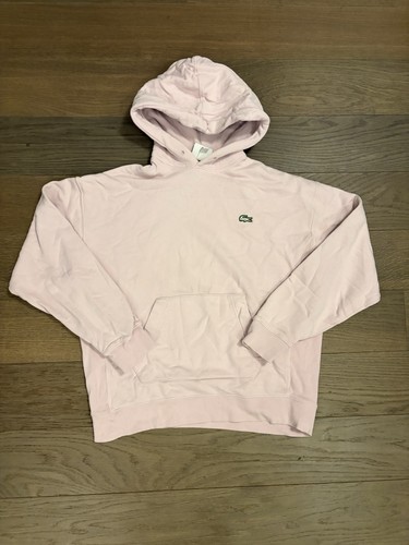 Lacoste live hoodie rosa - hoodie,