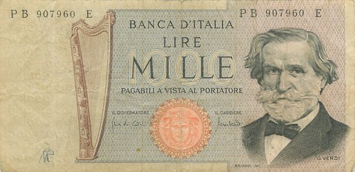 Italien italy 1000 lire - -,