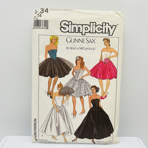 Simplicity 8534 gunne sax - 8534,