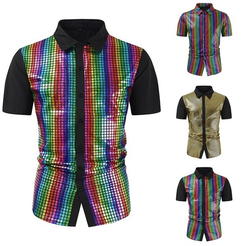 Mode herren bluse 70er jahre - herren,