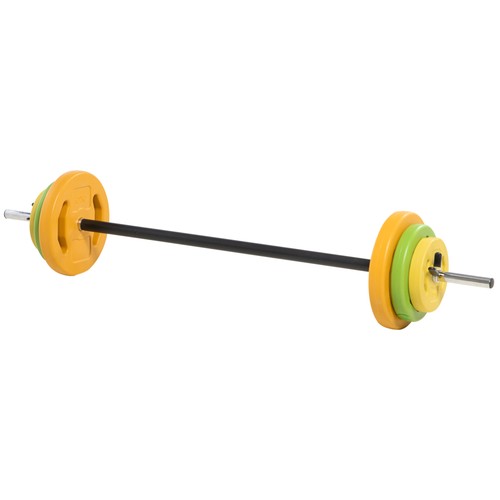 Homcom hanteln set 20kg - set,