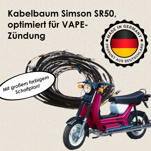 Kabelbaum für simson sr50 - simson,