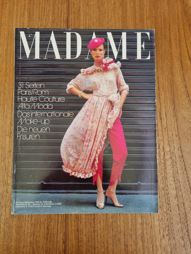 Madame mode modezeitschrift - madame,