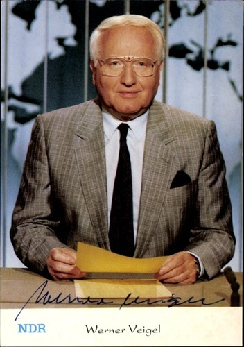 Nachrichtensprecher werner - ak,