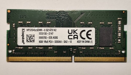 Kingston 8gb ddr4 3200 dimm - kingston, so-dimm