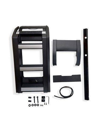 Schwarz mit silber side - mit, leiter