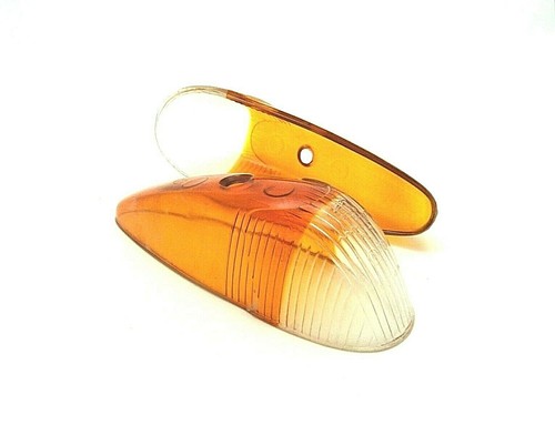 Blinkerglas klar orange - klar, /