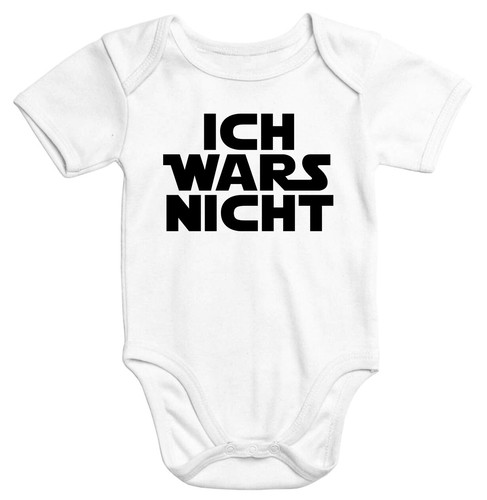 Witziger baby body ich wars - body,