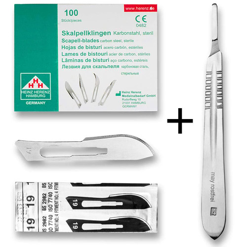 Skalpell set 100x sterile - 100x,