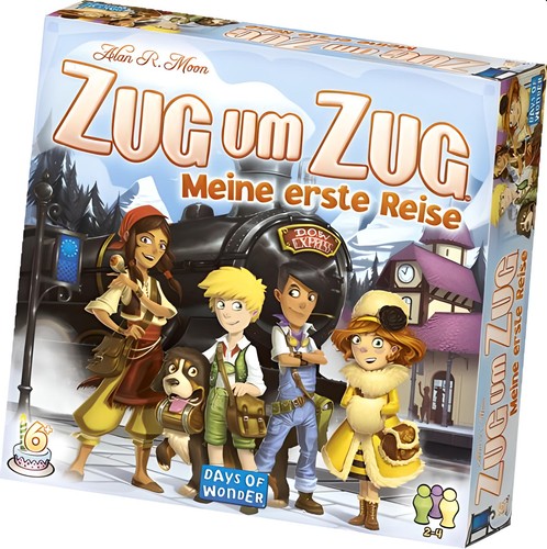 Zug meine erste reise - meine,