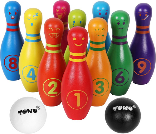 Bowling kinder holzspielzeug - bowling,