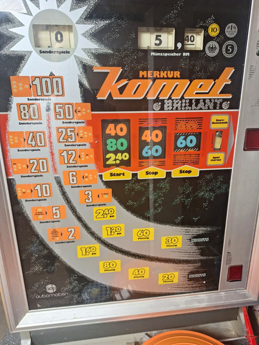 Merkur komet geldspielautomat - komet,