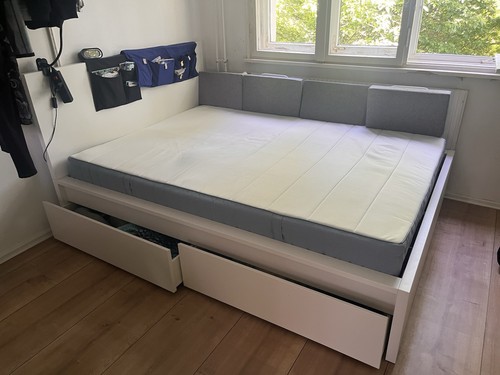 Ikea malm bett 140x200 weiß - ikea,