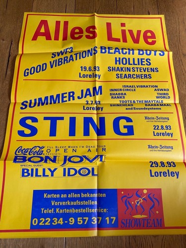 Plakat loreley 1993 beach - loreley,