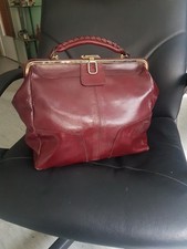 Leder arzttasche vintage - leder-arzttasche, im