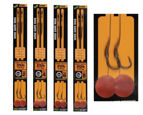 Fox wide gape rigs camotex - fox,
