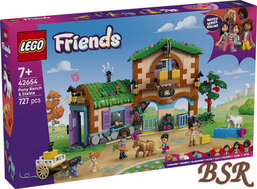 Lego friends 42654 ponyhof - friends:,