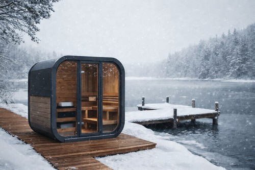 Gartensauna finnhaus outdoor - gartensauna,