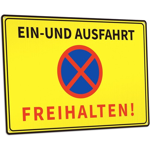 Einfahrt ausfahrt schilder - einfahrt,