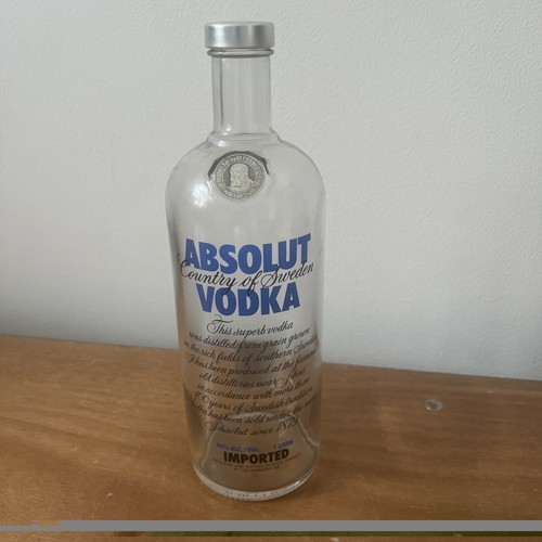 Vintage leere absolut - vintage,
