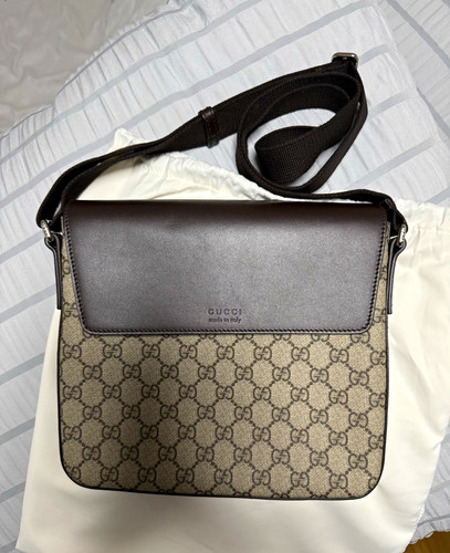 Gucci canvas umhängetasche - gucci,