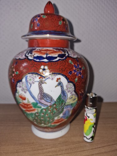Chinesische deckelvase - chinesische,