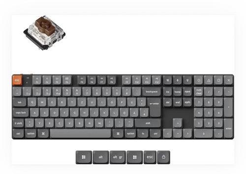 Keychron max low profile - k5,