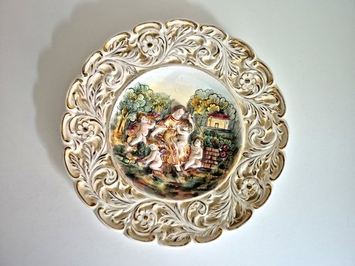 Capodimonte italien wandteller - capodimonte,
