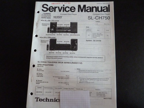 Original service manual - original,