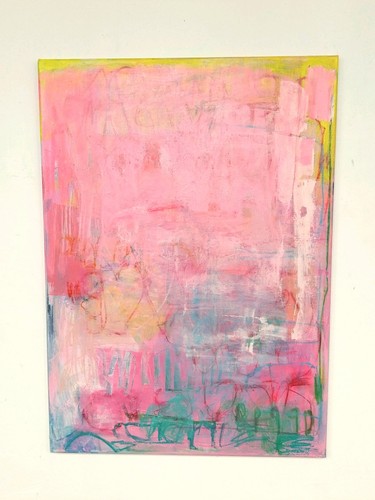 Abstraktes gemälde 50x70 - abstraktes, cm