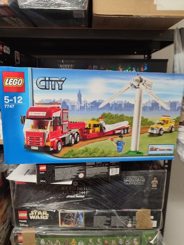 Lego city 7747 - city, windkraftanlage
