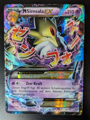 Pokemon karte simsala ex - karte, m